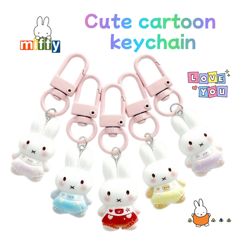 Staedtler Pencil Lumocolor - Miffy Rabbit Prachtige sleutelhanger Hoge kleurwaarde