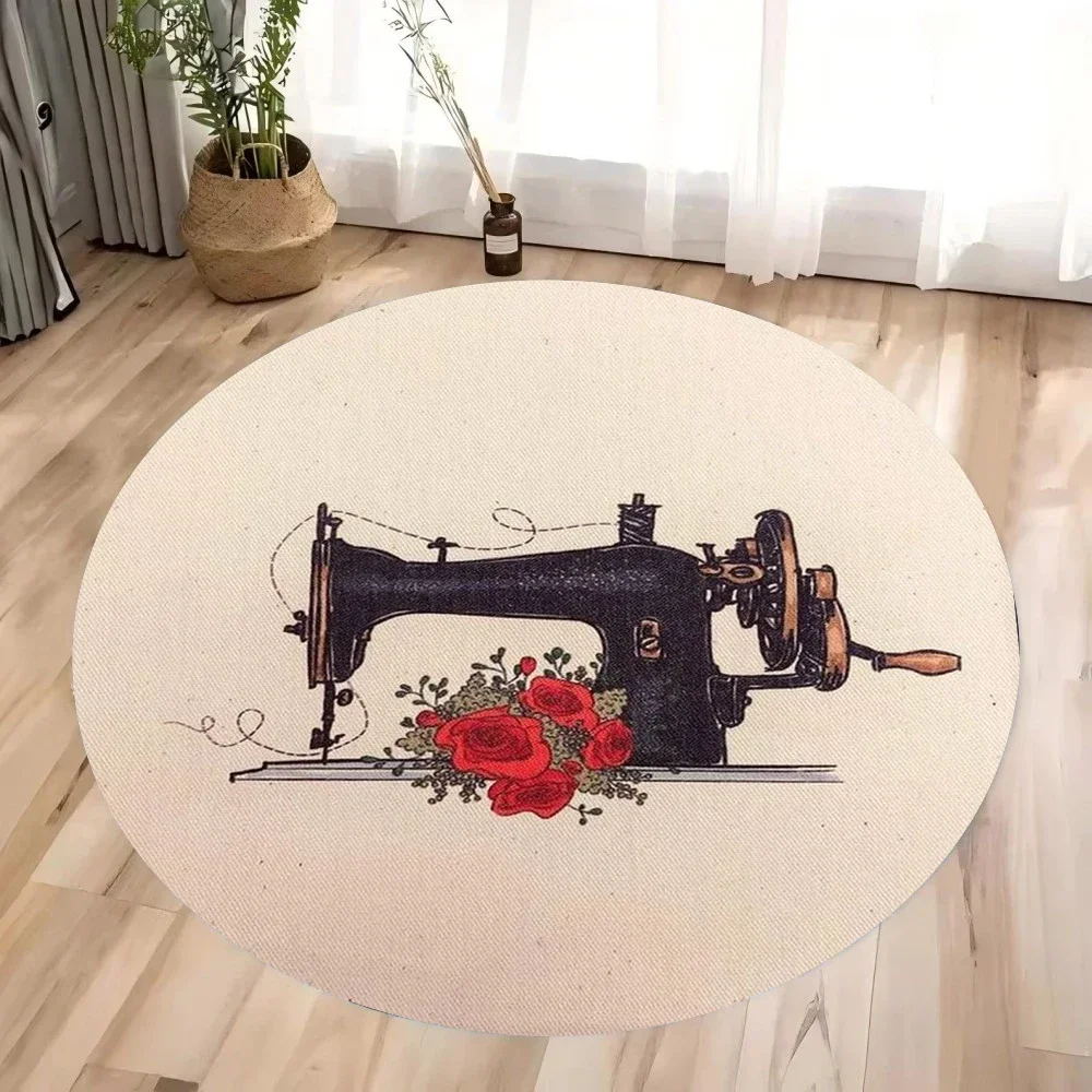 ~O~Vintage naaimachine rond ta - Vintage Sewing Textile recensie en prijs