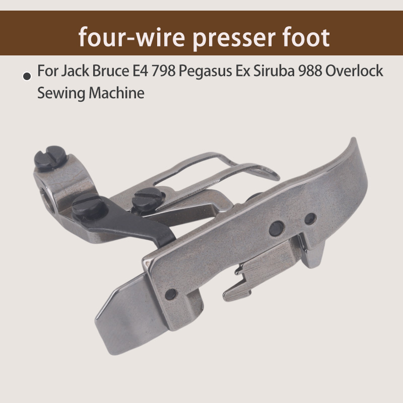 1 STUKS Vierdraads Persvoet Or - Textile Sewing Machine recensie en prijs