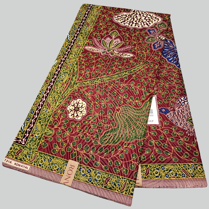 46 Inch * 6 Yards Groene Blade - Sewing Batik Fabric recensie en prijs