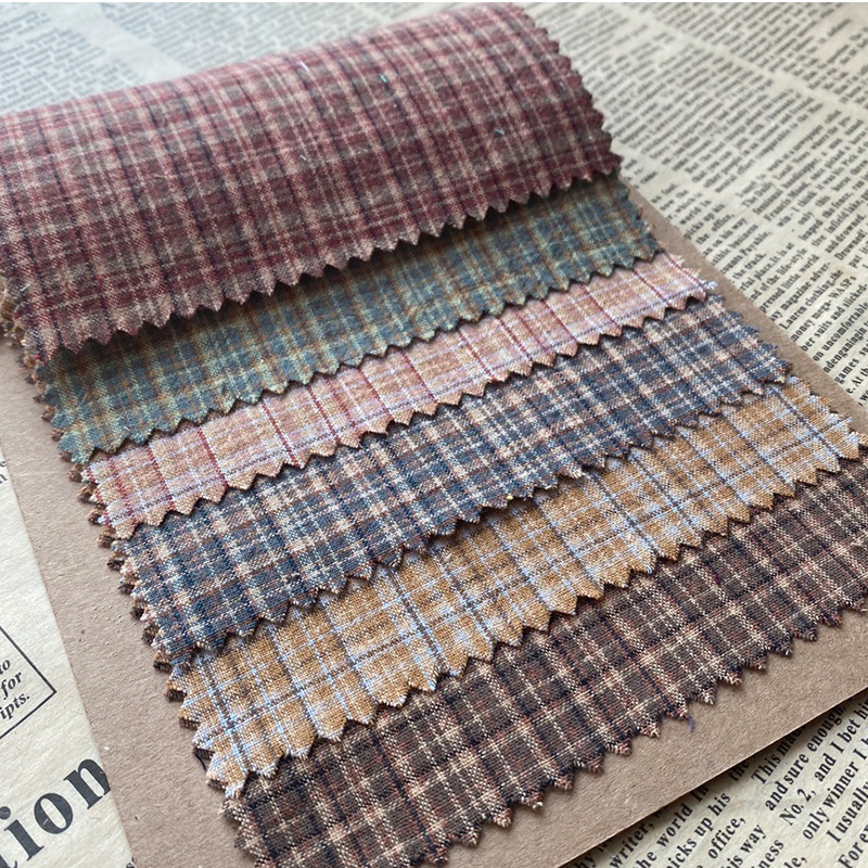 Katoenen Plaid Stof 100x145cm  - Vintage Sewing Textile recensie en prijs